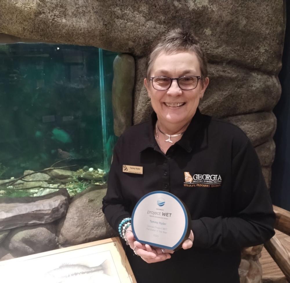 Tammy Hyder - 2024 GA Project WET Facilitator of the Year