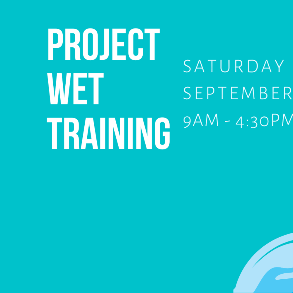 Free! Project WET Educator Workshop