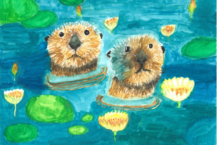Otter Friends artwork
